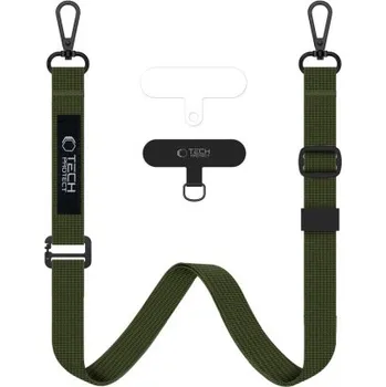 Tech-Protect | Tech-Protect Rope Crossbody šňůrka na mobil, khaki