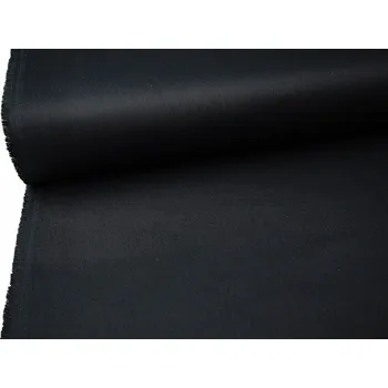 Mirtex Látka kepr ESTEX 195/260 Černá šíře 150cm Zbytková metráž