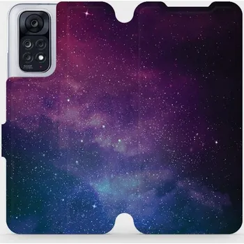 Pouzdro na mobilní telefon Flipové pouzdro Mobiwear - Xiaomi Redmi Note 11 / 11S - V147P Mlhovina (Knížkové flip pouzdro, obal, kryt na mobil Xiaomi Redmi Note 11 / 11S - V147P Mlhovina, materiál Umělá kůže + TPU - ochrana 360°, stojánek, silikonová vanička, magnetické zavírání)