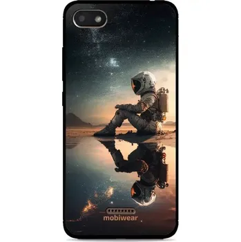 Pouzdro na mobilní telefon Lesklý kryt Mobiwear Glossy - Xiaomi Redmi 6A - G003G Astronaut na samotce - VÝPRODEJ (Mobiwear Glossy obal, pouzdro, kryt na mobilní telefon Xiaomi Redmi 6A - G003G Astronaut na samotce)