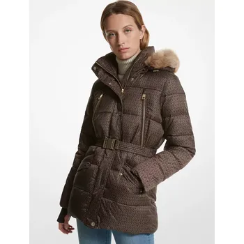 Dámská casual bunda MICHAEL KORS dámská bunda Quilted hnědá M