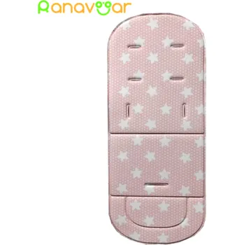 Příslušenství pro přepravu dětí Univerzální vložka do dětského kočárku Varianty: Růžová, hvězdy