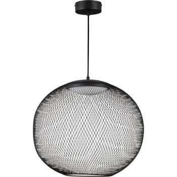 Černé závěsné LED světlo Nova Luce Kinetic 46 cm