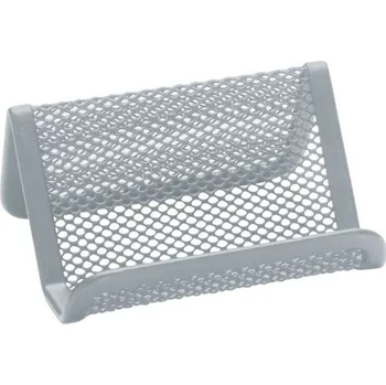 Q-Connect Drátěný stojánek na vizitky Q-Connect, stříbrný 510.8214