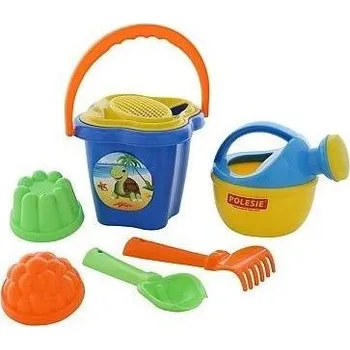 ostatní stavebnice Sada na písek č. 158: Kbelíček střední - tvar květ: /+1 ****