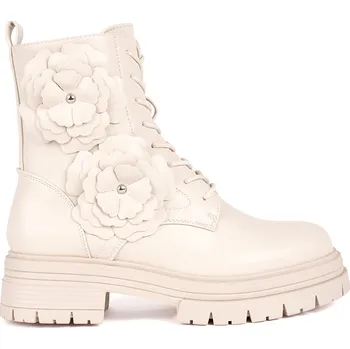 Dámská treková obuv Smetanové zateplené dámské workery QT106P-BE Velikost: 40