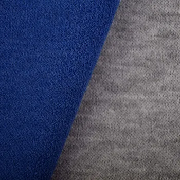 Oboustranná pletenina v modré barvě Q22505-970R