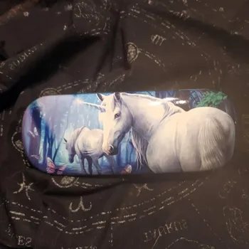 Pouzdro na brýle Lisa Parker Pouzdro na brýle s hadříkem - Jednorožec