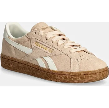 Pánské tenisky Semišové tenisky Reebok Classic Club C Grounds Uk, 38, oranžová, 24X