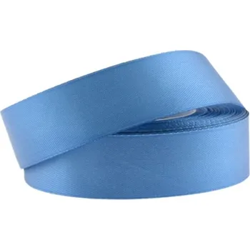 Stuha Stuha saténová 25mm/32m slaked blue (tlumená modrá)