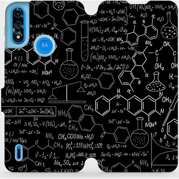 Pouzdro na mobilní telefon Flipové pouzdro Mobiwear - Motorola Moto E7 Power - V060P Vzorečky (Knížkové flip pouzdro, obal, kryt na mobil Motorola Moto E7 Power - V060P Vzorečky, materiál Umělá kůže + TPU - ochrana 360°, stojánek, silikonová vanička, magnetické zavírání)