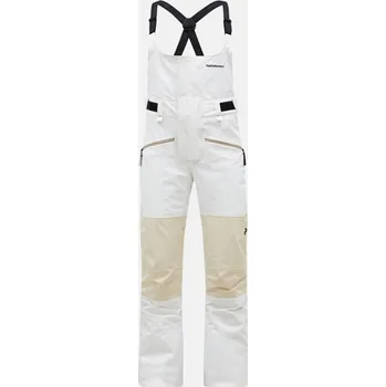 Dámské kalhoty KALHOTY PEAK PERFORMANCE W 2L STRETCH BIB PANTS OFFWHITE