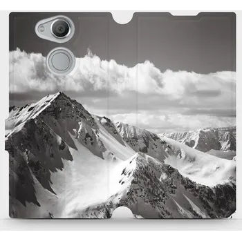 Pouzdro na mobilní telefon Flipové pouzdro Mobiwear - Sony Xperia XA2 - M152P Velehory (Knížkové flip pouzdro, obal, kryt na mobil Sony Xperia XA2 - M152P Velehory, materiál Umělá kůže + TPU - ochrana 360°, stojánek, silikonová vanička, magnetické zavírání)