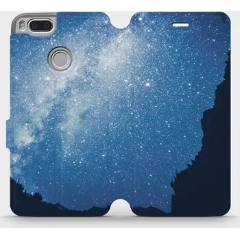 Pouzdro na mobilní telefon Flipové pouzdro Mobiwear - Xiaomi Mi A1 - M146P Galaxie (Knížkové flip pouzdro, obal, kryt na mobil Xiaomi Mi A1 - M146P Galaxie, materiál Umělá kůže + TPU - ochrana 360°, stojánek, silikonová vanička, magnetické zavírání)