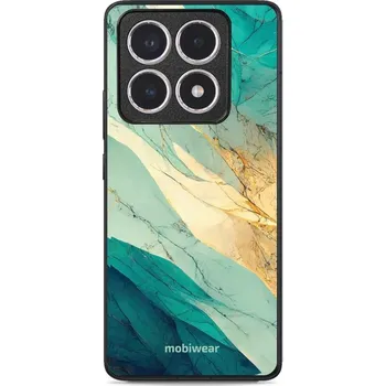 Pouzdro na mobilní telefon Lesklý kryt Mobiwear Glossy - Xiaomi 14T - G024G - Zlatavý a zelenkavý mramor (Prémiové lesklé pouzdro, obal, kryt Mobiwear Glossy na mobil Xiaomi 14T - G024G - Zlatavý a zelenkavý mramor, materiál Plast + TPU silikon - krytí po všech stranách,)