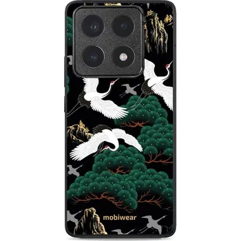 Telefonní příslušenství Lesklý kryt Mobiwear Glossy - Xiaomi 14T Pro - G042G - Jeřábi (Prémiové lesklé pouzdro, obal, kryt Mobiwear Glossy na mobil Xiaomi 14T Pro - G042G - Jeřábi, materiál Plast + TPU silikon - krytí po všech stranách, neošoupatelný potisk, tenké provedení,)