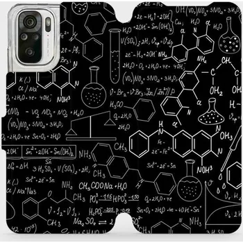 Pouzdro na mobilní telefon Flipové pouzdro Mobiwear - Xiaomi Redmi Note 10S - V060P Vzorečky (Knížkové flip pouzdro, obal, kryt na mobil Xiaomi Redmi Note 10S - V060P Vzorečky, materiál Umělá kůže + TPU - ochrana 360°, stojánek, silikonová vanička, magnetické zavírání)