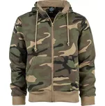 FOSTEX® Mikina s kapucí HOODIE ZIP woodland camo