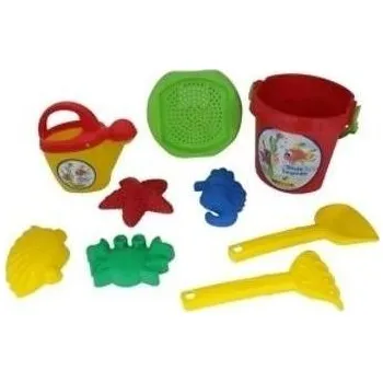 ostatní stavebnice Sada na písek č. 414: Kbelíček č.9, sítko č.9, lopatka /+1 ****