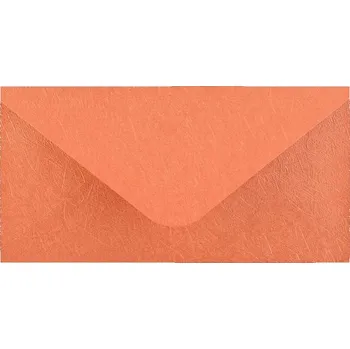 Obálka Obálka DL 112x219 mm metal.s ražbou, Oranžová