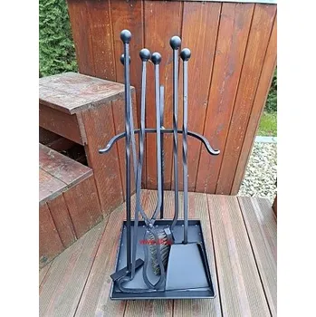 Krbové nářadí Kované krbové nářadí Miska 6