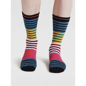 Pánské ponožky Bambusové ponožky Falon Stripe mix 41-46, Thought Fashion UK