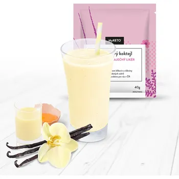 Keto dieta Proteinový koktejl s příchutí vaječného likéru 20x40 g