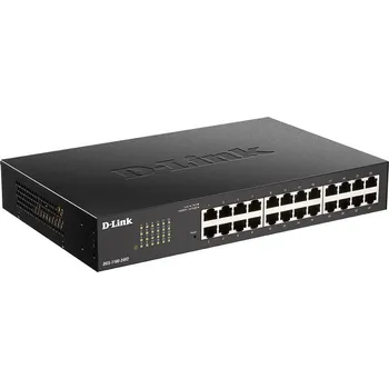 Switch D-Link DGS-1100-24 v2 24-Port Gigabit Smart Managed Switch, fanless