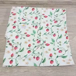 Clayre & Eef Běhoun na stůl Jahody 50x160 cm, 50 cm