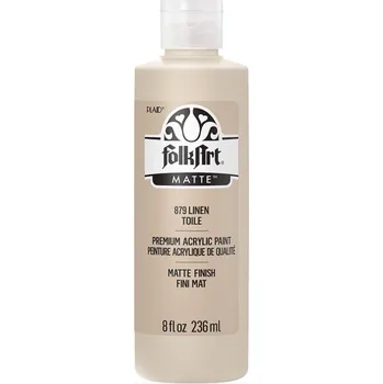 Speciální výtvarná barva FolkArt Acrylic Paint - Akrylová barva s matným povrchem 236 ml Acrylic: LINEN