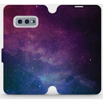Pouzdro na mobilní telefon Flipové pouzdro Mobiwear - Samsung Galaxy S10e - V147P Mlhovina (Knížkové flip pouzdro, obal, kryt na mobil Samsung Galaxy S10e - V147P Mlhovina, materiál Umělá kůže + TPU - ochrana 360°, stojánek, silikonová vanička, magnetické zavírání)