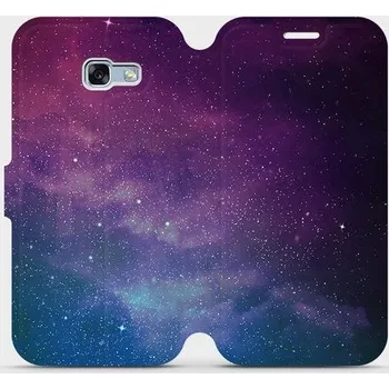 Pouzdro na mobilní telefon Flipové pouzdro Mobiwear - Samsung Galaxy A3 2017 - V147P Mlhovina (Knížkové flip pouzdro, obal, kryt na mobil Samsung Galaxy A3 2017 - V147P Mlhovina, materiál Umělá kůže + TPU - ochrana 360°, stojánek, silikonová vanička, magnetické zavírání)