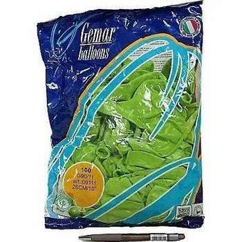 Bublifuk balonek kulatý zelený /100/