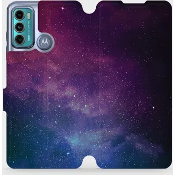 Pouzdro na mobilní telefon Flipové pouzdro Mobiwear - Motorola Moto G60 - V147P Mlhovina (Knížkové flip pouzdro, obal, kryt na mobil Motorola Moto G60 - V147P Mlhovina, materiál Umělá kůže + TPU - ochrana 360°, stojánek, silikonová vanička, magnetické zavírání)