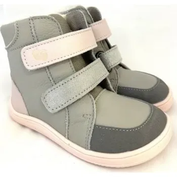 Dámská zdravotní obuv Baby Bare Shoes Febo Winter Grey/Pink Velikost EU: 23, vnitřní délka: 147, vnitřní šířka: 63