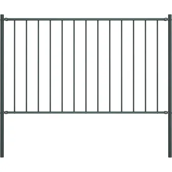 Plot OMAXI Plotový panel se sloupky, práškově lakovaná ocel 1,81 x 1 m, antracitový 670454
