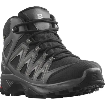 Dámská treková obuv Salomon X Braze Mid GTX W L47181200 - black magnet/hazelnut 39 1/3