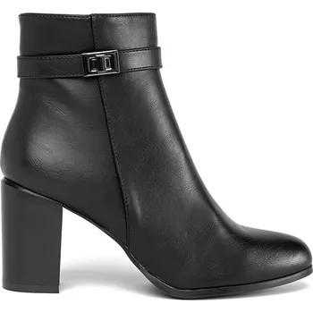 Dámské kozačky Elegantní černé kotníkové boty Sergio Leone BT350B Velikost: 40