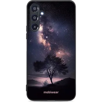Pouzdro na mobilní telefon Lesklý kryt Mobiwear Glossy - Samsung Galaxy A16 / A16 5G - G005G Strom s galaxií (Prémiové lesklé pouzdro, obal, kryt Mobiwear Glossy na mobil Samsung Galaxy A16 / A16 5G - G005G Strom s galaxií, materiál Plast + TPU silikon - krytí po všech stranách,)