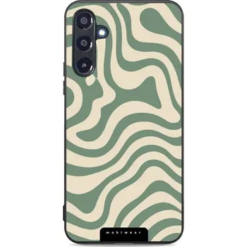 Pouzdro na mobilní telefon Lesklý kryt Mobiwear Glossy - Samsung Galaxy A16 / A16 5G - GA57G Zelené a béžové zkrouceniny (Prémiové lesklé pouzdro, obal, kryt Mobiwear Glossy na mobil Samsung Galaxy A16 / A16 5G - GA57G Zelené a béžové zkrouceniny, materiál Plast + TPU silikon - kry