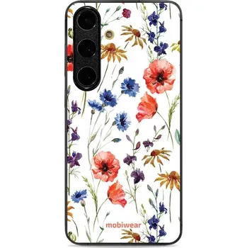 Pouzdro na mobilní telefon Lesklý kryt Mobiwear Glossy - Samsung Galaxy S24 FE - G032G - Luční kvítí (Prémiové lesklé pouzdro, obal, kryt Mobiwear Glossy na mobil Samsung Galaxy S24 FE - G032G - Luční kvítí, materiál Plast + TPU silikon - krytí po všech stranách, neošoupatelný)