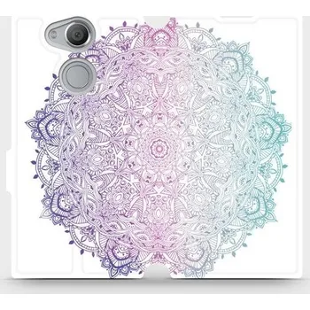 Pouzdro na mobilní telefon Flipové pouzdro Mobiwear - Sony Xperia XA2 - M008S Mandala (Knížkové flip pouzdro, obal, kryt na mobil Sony Xperia XA2 - M008S Mandala, materiál Umělá kůže + TPU - ochrana 360°, stojánek, silikonová vanička, magnetické zavírání)