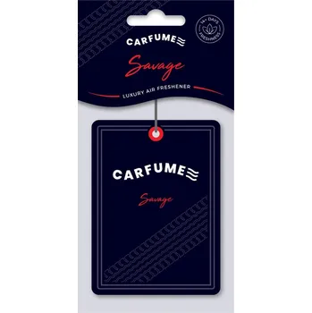 Osvěžovač vzduchu Carfume Scent Card Savage – luxusní osvěžovač vzduchu