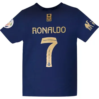 Fotbalový dres Ronaldo Al-Nassr CR7 modrý Velikost: XL