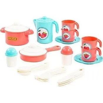 ostatní stavebnice Nádobíčko Nastěnka pro 4 osoby, (E3), 28 dílů /+1 ****