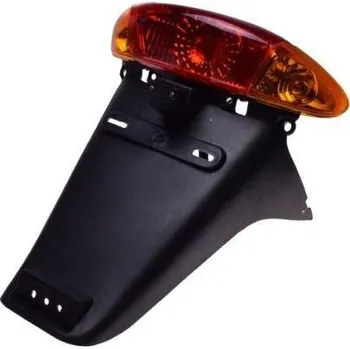 Nářadí na motocykly Baotian Sklíčka Z světla s blinkry (oranžové) ZLO2421