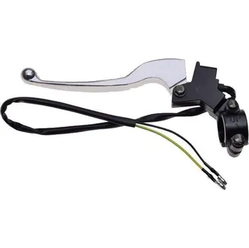 Brzda pro motocykl Baotian Brzdová páčka + držák levá Shotgun typ2 ZU5634B