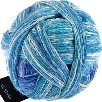 Příze Schoppel Wolle XL Kleckse 2431 Fuji lights (Ponožková příze XL Kleckse 2431 Fuji lights inspired by Bernd Kestler)