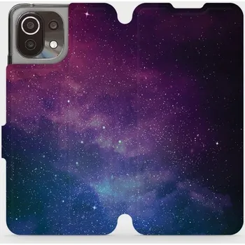 Pouzdro na mobilní telefon Flipové pouzdro Mobiwear - Xiaomi 11 Lite 5G NE - V147P Mlhovina (Knížkové flip pouzdro, obal, kryt na mobil Xiaomi 11 Lite 5G NE - V147P Mlhovina, materiál Umělá kůže + TPU - ochrana 360°, stojánek, silikonová vanička, magnetické zavírání)