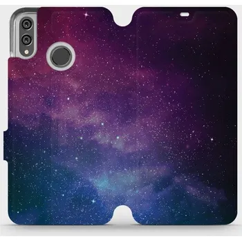 Pouzdro na mobilní telefon Flipové pouzdro Mobiwear - Honor 8X - V147P Mlhovina (Knížkové flip pouzdro, obal, kryt na mobil Honor 8X - V147P Mlhovina, materiál Umělá kůže + TPU - ochrana 360°, stojánek, silikonová vanička, magnetické zavírání)